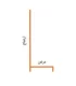 پایه L قفسه خودایستا طوس مشبک - 3